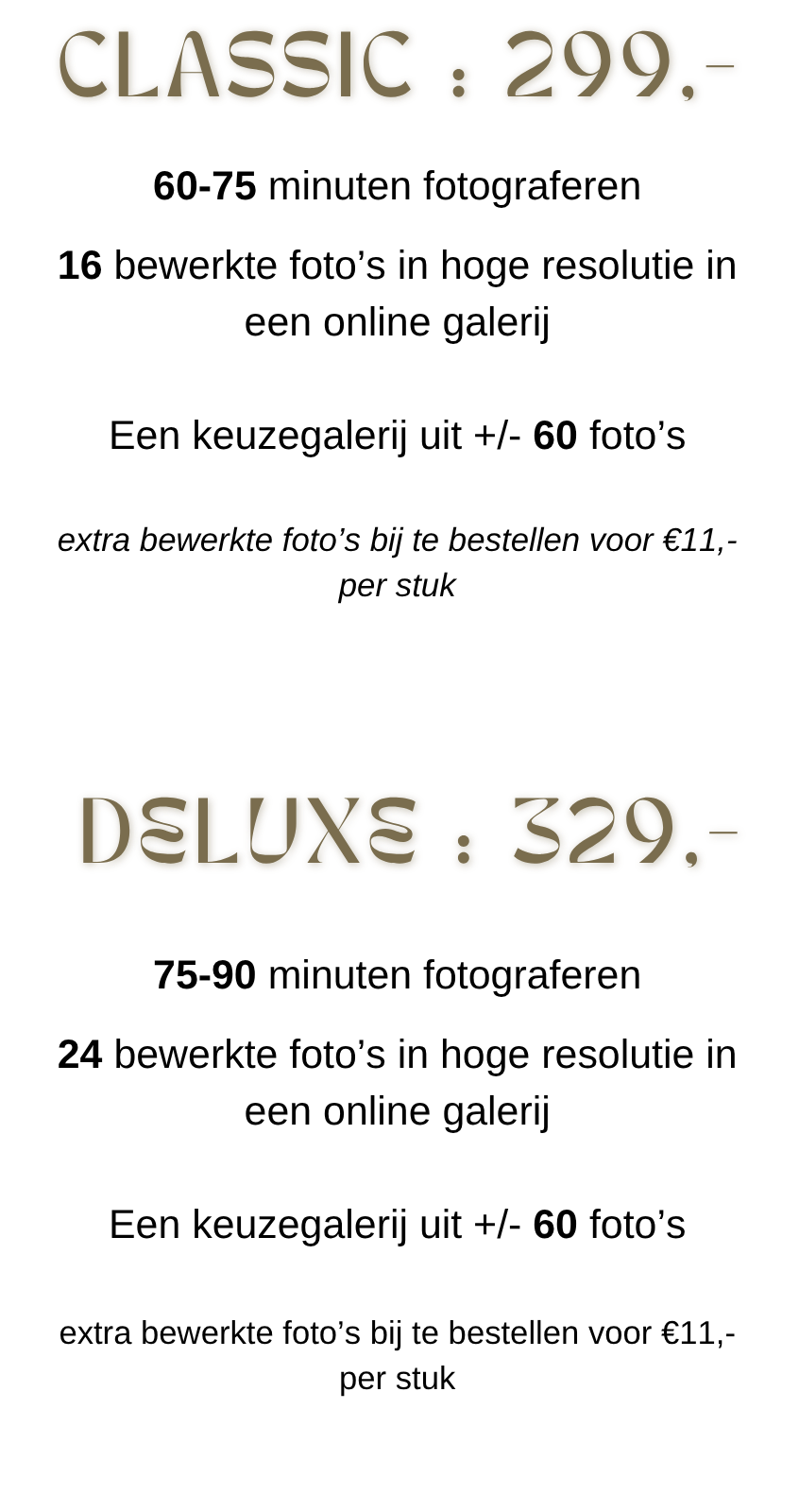 7beige minimalist service package photography price list flyer (297 x 210 mm)